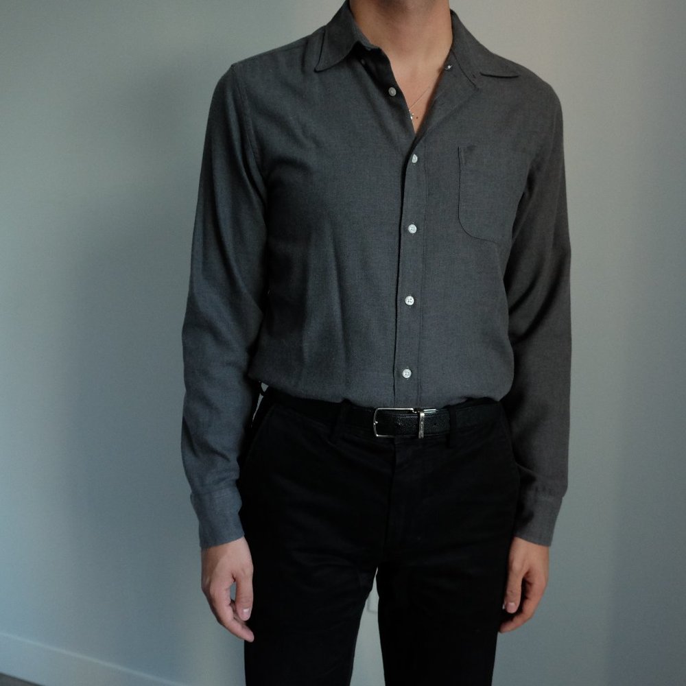 Gray Medium J.Crew Button Down